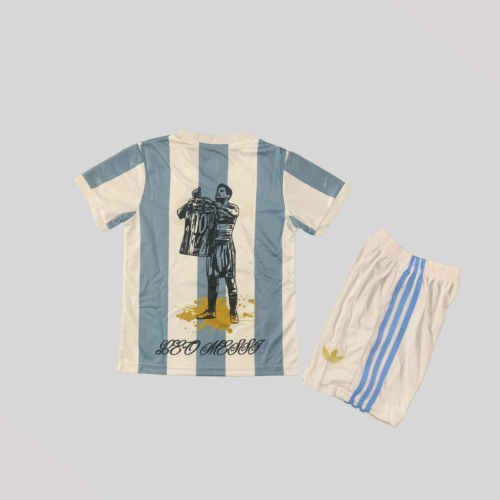 Argentina "Messi" Fans Edition World Cup Kids Size Kit