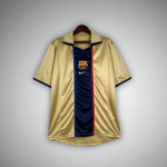 02/03 Barcelona Gold Away Retro Kit