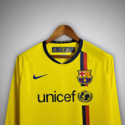 08/09 Barcelona Away Long Sleeve Kit - Image 6