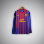 11/12 Barcelona Long Sleeve Home Kit