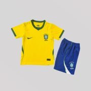 Brazil 2026 Home World Cup Kids Size Kit - Image 2