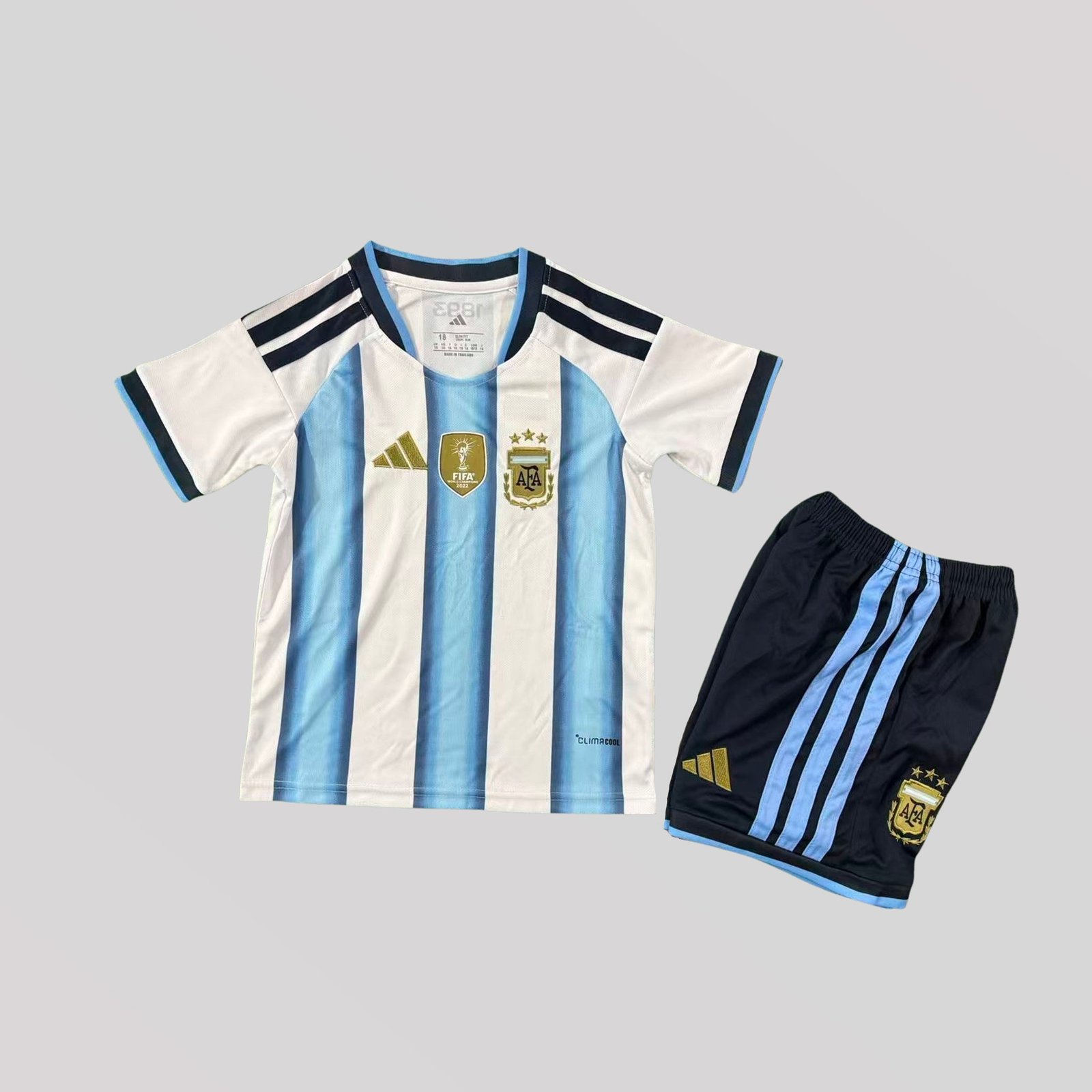 166 Argentina 2026 Home World Cup Kids Size Kit - Image 1