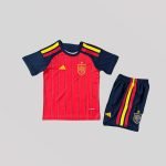 Spain 2026 Home World Cup Kids Size Kit