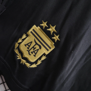 2024 Argentina Home Black Shorts - Image 3