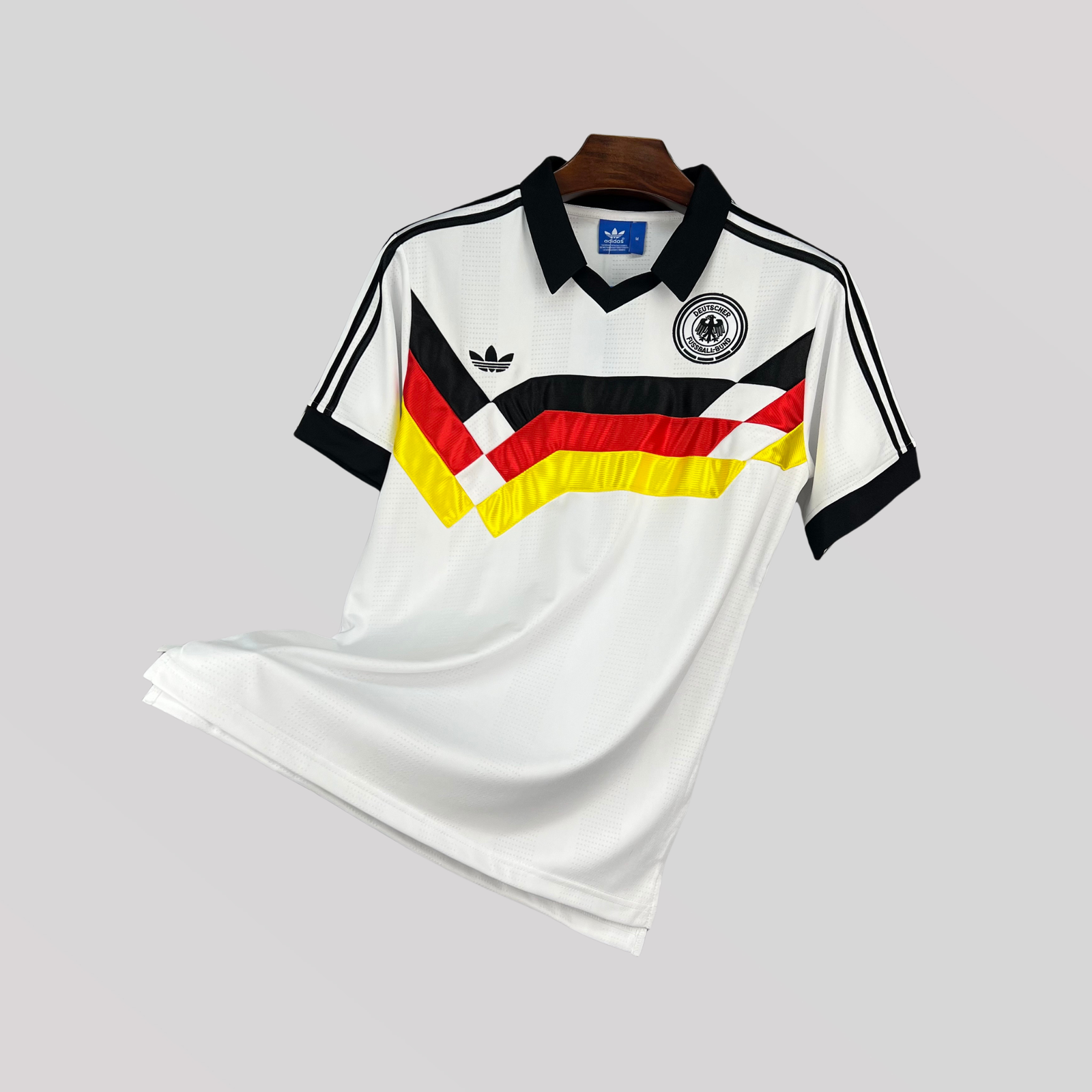 1_190391d3-17f8-4bfe-ad88-4539d67f36a2 Germany 1988–1990 Men’s Home Retro Football Kit - Image 1