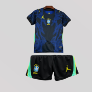 Brazil World Cup Away Kids Size Kit - Image 2