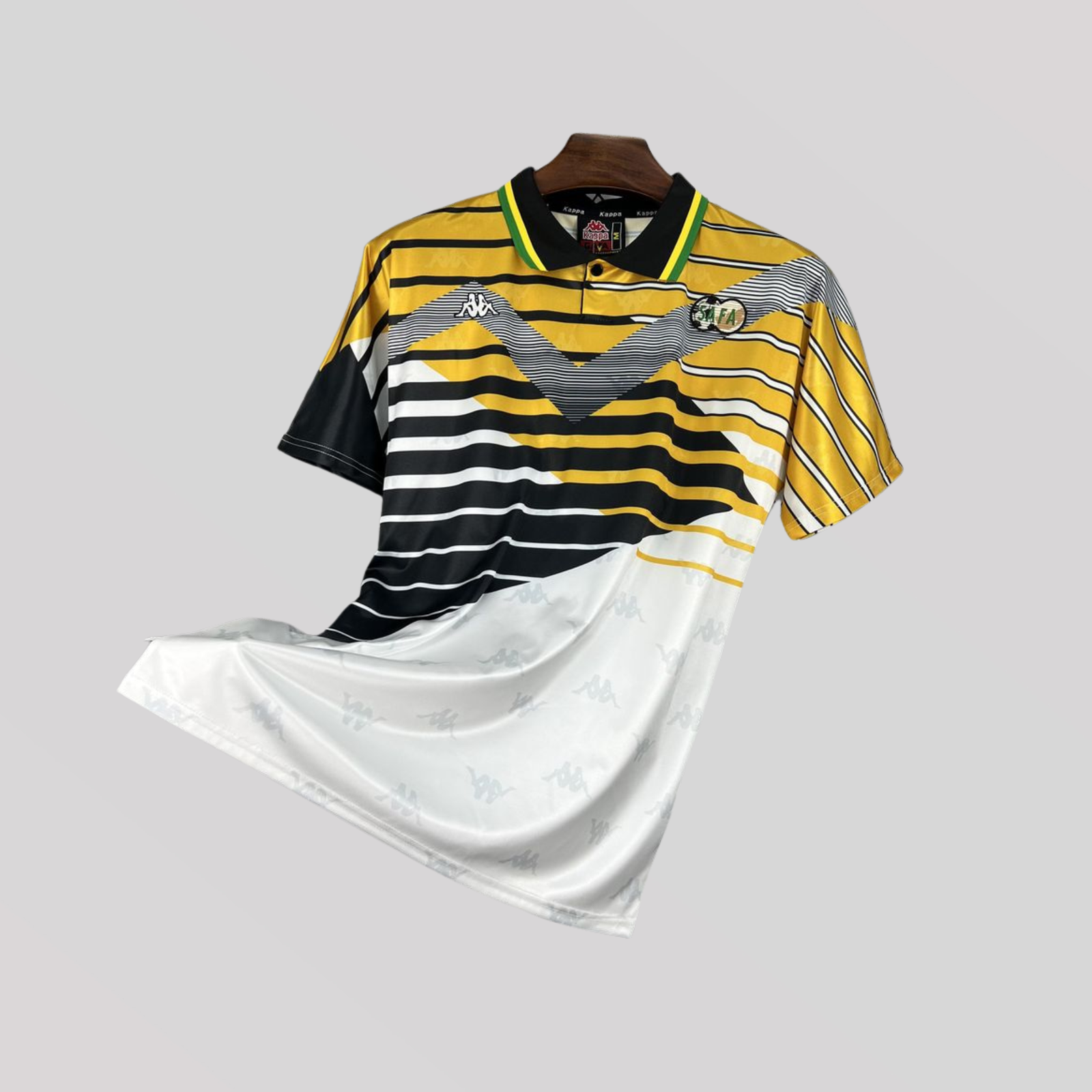 1_4ea708fe-fa9f-4039-b9d7-c24dbc317bb2 South Africa 1998 Third Retro Kit - Image 1