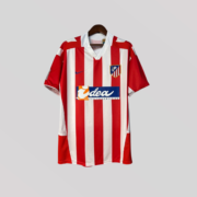 Atlético Madrid 2002/03 Retro Home Football Kit - Image 2