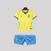 Brazil World Cup Home Kids Size Kit - Image 2