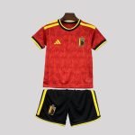 2026 Belgium Home World Cup Kids Size Kit