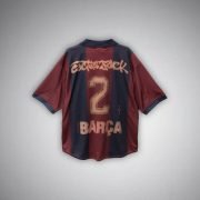 2000/01 Barcelona Retro x Cactus Jack Limited Edition Home Kit - Image 4