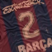2000/01 Barcelona Retro x Cactus Jack Limited Edition Home Kit - Image 3