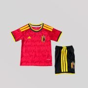 Belgium 2026 Home World Cup Kids Size Kit - Image 2