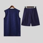 Barcelona Blue Chrome Training Kit