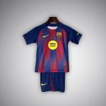 25/26 Barcelona Home Kids Size Kit