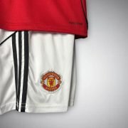 25/26 Manchester United Home Kids Size Kit - Image 7