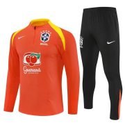 25/26 Brazil Training Orange Tracksuit - Image 2