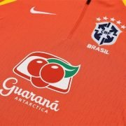 25/26 Brazil Training Orange Tracksuit - Image 5