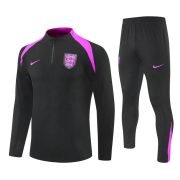 25/26 England Training Black Tracksuit - Image 2