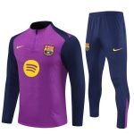 25/26 FC Barcelona Training Purple/Blue Tracksuit