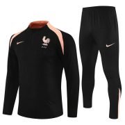 25/26 France Training Black/Light Pink Tracksuit - Image 2