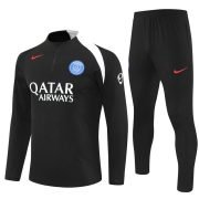 25/26 PSG Training Black Tracksuit - Image 2