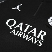 25/26 PSG x Jordan Black Tracksuit - Image 4