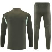 25/26 Real Madrid Training Dark Olive Tracksuit - Image 12
