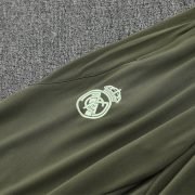 25/26 Real Madrid Training Dark Olive Tracksuit - Image 10