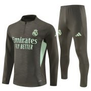 25/26 Real Madrid Training Dark Olive Tracksuit - Image 13