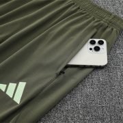 25/26 Real Madrid Training Dark Olive Tracksuit - Image 9