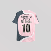 Benfica 2007/08 Away Sponsor 2 Retro Kit - Image 2
