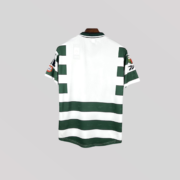 Sporting Lisbon 2000/01 Home Retro Football Kit - Image 2