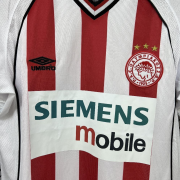 Olympiacos 2001/02 Home Retro Kit - Image 2