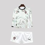 2025 Long Sleeve Portugal Away Kids Size Kit
