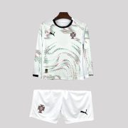 2025 Long Sleeve Portugal Away Kids Size Kit