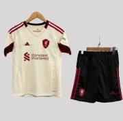 Liverpool 2025/26 Away Kids Size Kit