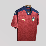 Italy 2021/22 Red Goalkeeper Retro Football Kit - Image 3