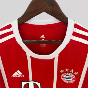 Bayern Munich 2017/18 Home Retro Football Kit - Image 3