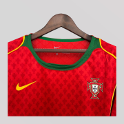 Portugal 2004 Home Retro Football Kit - Image 3