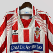 Sporting de Gijón 1994/95 Home Retro Football Kit - Image 3
