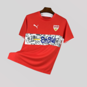 VfB Stuttgart 2006/07 Away Retro Football Kit - Image 3