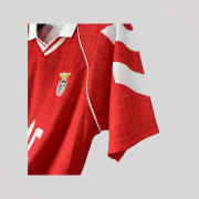 Benfica 1990/91 Home Retro Football Kit - Image 3