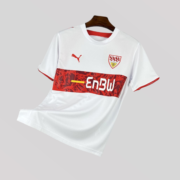 VfB Stuttgart 2006/07 Home Retro Football Kit - Image 3