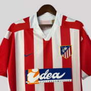 Atlético Madrid 2002/03 Retro Home Football Kit - Image 3