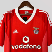 Benfica 2002/03 Home Retro Football Kit - Image 3