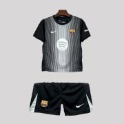 2025/2026 Barcelona Black Goalkeeper Football Kit - Image 2