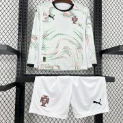 2025 Long Sleeve Portugal Away Kids Size Kit - Image 3