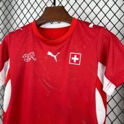 2026 Switzerland Home World Cup Kids Size Kit - Image 3