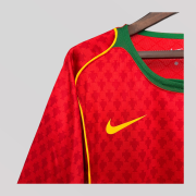 Portugal 2004 Home Retro Football Kit - Image 4